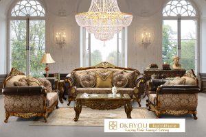 set kursi sofa ruang tamu model mewah klasik jati sofa tamu terbaru