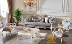 Set Sofa Tamu Klasik Turkey Efsun SSRT-078 DF