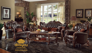 Set Sofa Tamu Jati Rumah Mewah SSRT-107 DF