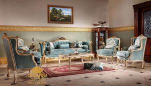 Sofa Mewah Klasik Eropa Terbaru SST-127 DF