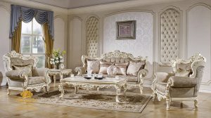 Set Sofa Tamu Mewah Duco Victorian Modern SSRT-134 DF