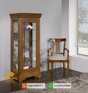 Almari Hias Minimalis Modern Jati Jepara AH-006 DF