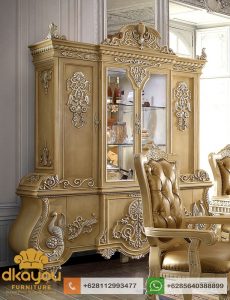 Almari Hias Mewah Klasik Italian Furniture AH012