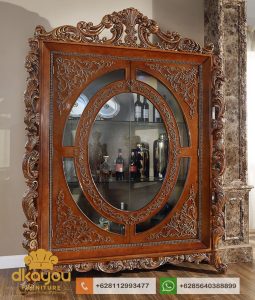 Lemari Hias Mewah Modern Klasik Furniture AH017