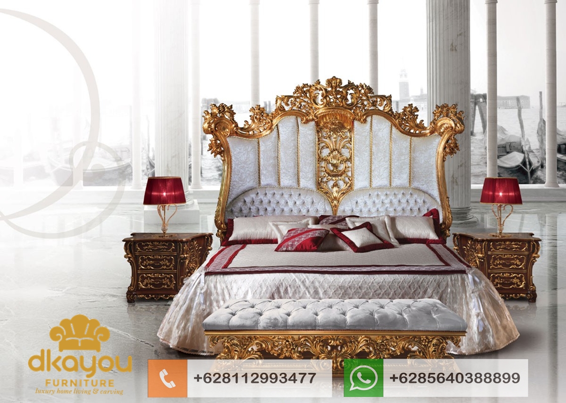 Set Kamar Tidur Mewah Klasik Luxury Cassic Bedroom SKT078 ...