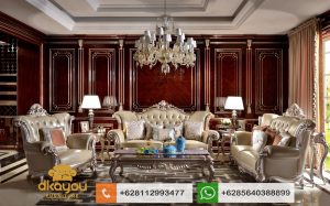 Set Kursi Sofa Mewah Klasik Modern Duco Homey Design SSRT185