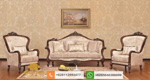 Set Sofa Tamu Klasik Modern Mebel Jati Jepara SSRT203