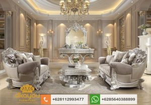 Set Sofa Mewah Klasik Italian Royale Dubai Terbaru SSRT216