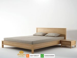 Tempat Tidur Minimalis 2021 Kayu Jati Solid SKT083