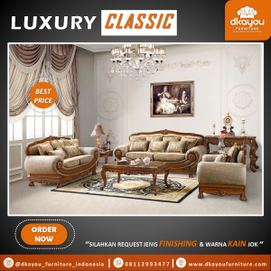 Set Sofa Classic Mewah Modern Terbaru SSRT270